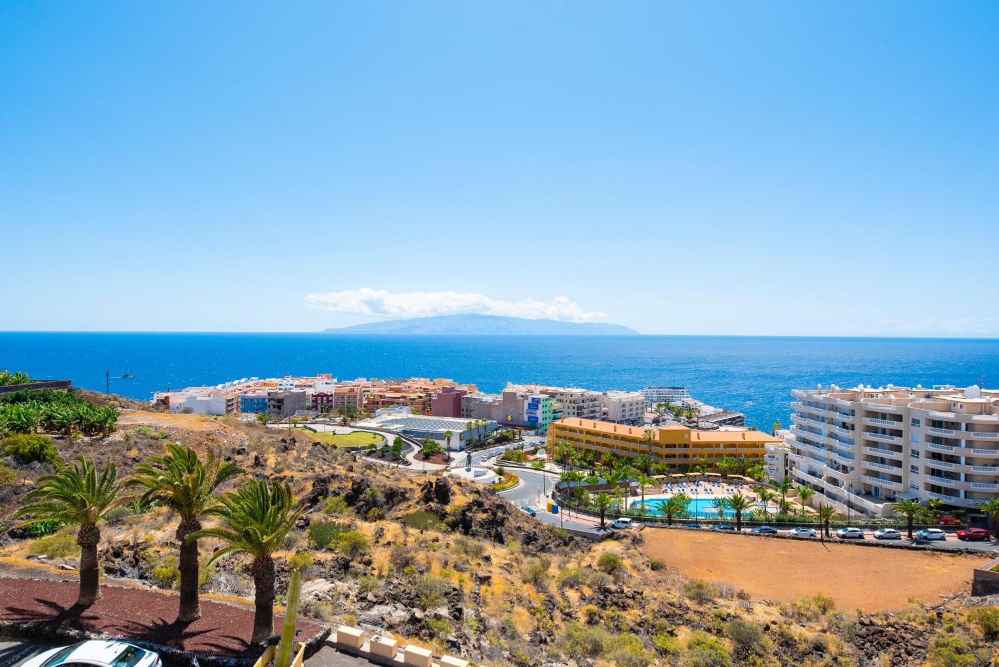 Panomaric Sea View - Sol Apartment Puerto de Santiago  Buitenkant foto